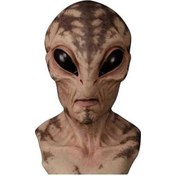 Resim Zyzqstore Cadılar Bayramı Uzaylı Korku Maskesi - Başlık Desenli Alien Maske Diğer 