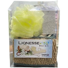 Resim Tarko Lionesse BS-001 Banyo Seti Açık Sarı 