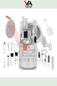 Resim BUFFER®PX 20 Parça Çok Fonksiyonlu Elektronik Temizlik Seti | Klavye, Cep Telefonu, Kulaklık, Laptop 