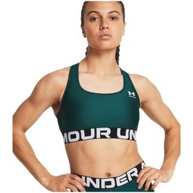Resim Under Armour Heatgear Armor Mid Bustiyer Kadın Sporcu Sütyeni 