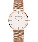 Resim Vkemall Bayanlar İçin Japon Çalışma Mekaniği, Su Geçirmez, Gümüş Ayna, Pembe Altın Zincirli Minimalist Saat - Cb36-wff Çok Renkli 