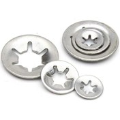 Resim Somun, 20 Pcs M2 M2.5 M3 M4 M5 M6 M8 M10 M12 Yatak Tutma Halkaları Yıkayıcı Klips Gümüş, M3x9mm 