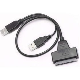 Resim Usb 2.0 Sata Çevirici Kablo 2,5 inç SSD ve HDD için SATA - USB 