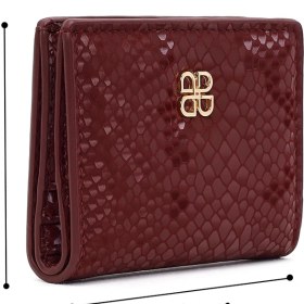 Resim Derimod Kadın Bordo Baskılı Cüzdan 000A2D564540 
