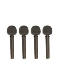 Resim Picaldi 1321-3/4 Ebony Keman Kulak Seti Middle Grade 3/4 Boy Kemanlar İçin Standart Abanoz Malzeme Ve Uzun Ömürlü Yapı 