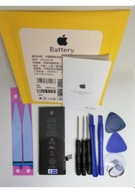 Resim Apple Uyumlu iPhone 6S Batarya Pil Tamir Seti ve Bant 