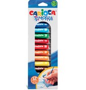 Resim Carioca Guaj Boya Süper Yıkanabilir Metal Tüpte - 12 Renk x 12 ML 