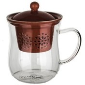 Resim Ultraform Porselen Süzgeçli Oval Kupa Kırmızı 