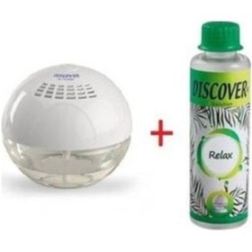 Resim Discover Sihirli Küre Hava Temizleme Makinesi Işıksız + Solüsyon Relax 150 ML 