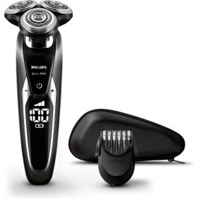 Resim Philips Siyah Gri Şarjlı Tıraş Makinesi S9721/41 