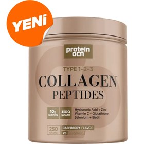 Resim PROTEİNOCEAN Collagen Ahududu Type 1-2-3 250g 