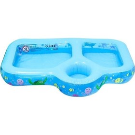 Resim Altıs 3 Bölmeli Çocuk Havuzu A788 Çok Renkli 