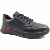 Resim Libero 3141 Siyah Hakiki Deri Kışlık Günlük Erkek Spor Ayakkabı 