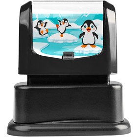 Resim Penguen Tasarımlı Kişiye Özel Kıyafet Kaşesi 