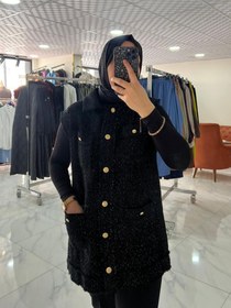 Resim Armine Tüvit Yelek - Siyah / 38 