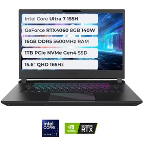 Resim Gigabyte Aorus 15 BKG-13TR754SH Ultra 7 155H 16GB 1TB SSD 8GB RTX4060 140W 15.6 QHD 165Hz Windows 11 