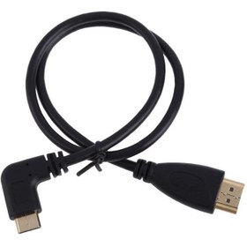 Resim OEM Marka HD05 4K HDMI Kablosu (C-A Mini) 50cm 