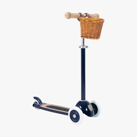 Resim Vintage Çocuk Scooter | Lacivert 