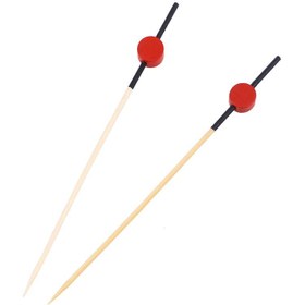 Resim Bambu Davul Kürdan (KIRMIZI) 12cm - 100 Adet 