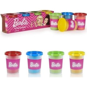Resim Barbie Oyun Hamuru 4'lü Paket 4x100 G - GPN18 
