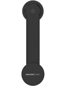 Resim Amazingthing Explorer Pro Mag Magnetik Bükülebilen Eğimli Ve Düz Zemin Araç Telefon Tutucu Siyah 
