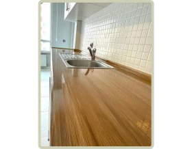 Resim Bianca Stella Mutfak Tezgahı Ahşap Desen Boyama Seti 