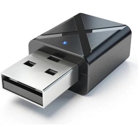 Resim Jewval Bluetooth Stereo Ses Müzik Alıcı/verici 2/'si 1 Arada Adaptör 3.5mm Aux 