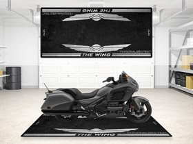 Resim GOLDWING İçin Tasarlanmış Motosiklet Matı - MM7149 - Matte Armored Green Metallic / Kişiye Özel / 220cm x 100cm 