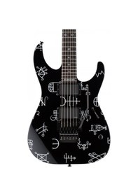 Resim Esp Ltd Lkhdemon Kirk Hammett Demonology Elektro Gitar Metallic 