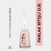Resim Flormar Nail Enamel Yoğun Pigmentli Oje 397 Rose Coral 