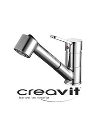 Resim Creavit Mf8320S Spiralli Lüx Eviye Mutfak Bataryası Armatürü 