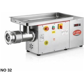 Resim Çağdaş No 32 Dıştan Soğutmalı Sifero Çelik Kıyma Makinesi 380v 