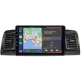 Resim Celali Tuning Toyota Corolla 2004-2009 Android 12 Carplay Navigasyon Multimedya - 2gb Ram 32gb Hdd 