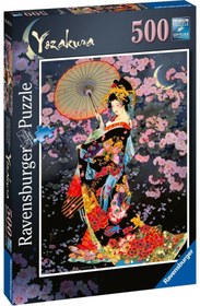 Resim Ravensburger 500 Parça Puzzle Yozakura 167739 