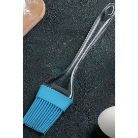 Resim Isıya Dayanıklı Yanmaz Yapışmaz Silikon Yumurta ve Yağ Fırçası Silikon Yumurta Fırçası 3 Adet 