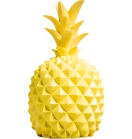 Resim River World Ananas Şeklinde Desenli Büyük Boy Pilli Masa ve Gece Lambası Çok Renkli 