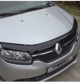 Resim Cappafe Renault Symbol Ön Kaput Koruyucu Rüzgarlığı 4Mm Akrilik 