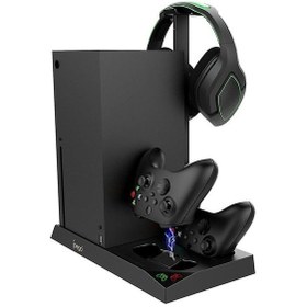Resim Konsol Plus Xbox Series X Uyumlu Soğutucu Dikey 5 İn 1 Stand İpega Pg-xbx013 