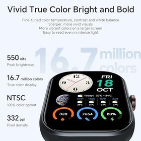 Resim HONOR Choice Erkek Kadın Akıllı Saat, Bluetooth Arama, 1,95 inç Akıllı Saat, SpO2/Kardiyo Kalp Hızı Monitörü, GPS,Aktivite Takipçisi 120 Spor Modu, 5ATM/IP6,12 Gün Bekleme, Android iOS, Siyah 