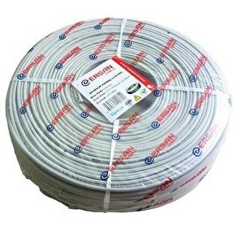 Resim Ersan Kablo 2+1 0.50MM Cu Bakır 250 Metre Güvenlik Kamera Kablosu 