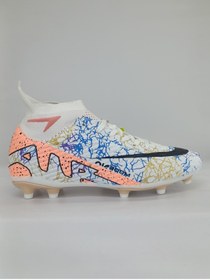 Resim LALİGA Air Krampon Çoraplı - Beyaz Somon 