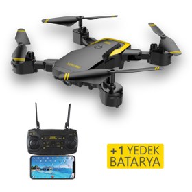 Resim Corby Cx007 Zoom Pro Smart Kameralı Drone 2 Batarya 