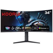Resim Koorui 34'' 34E6UC Curved Gaming 165Hz Monitör Siyah 1ms 