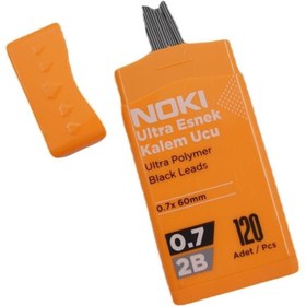Resim Noki Ultra Esnek 2B 0.7 Kalem Ucu Min 120'li 6 Tüp 