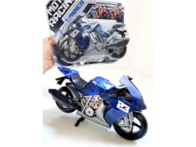 Resim ALYTOYS Motor Motosiklet Yarış Motoru 28 x 18 cm Kırılmaz Plastik Erkek Oyuncak Detaylı Model 