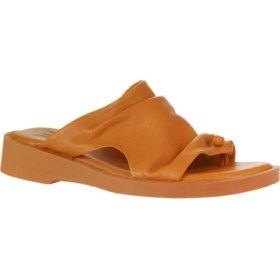 Resim Bueno Shoes Turuncu Deri Kadın Düz Terlik 01WY2910 01WY2910 
