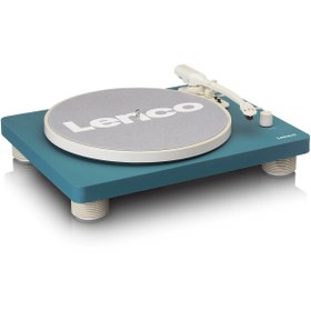 Resim Lenco Ls-50 Tq Mavi Hoparlörlü Usbli Mp3e Kayıt Özellikli Pikap Plak Çalar 