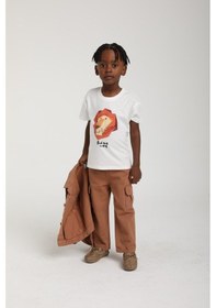 Resim Xo Kids Erkek Çocuk Tişört 1-4 Yaş 1782 Beyaz 