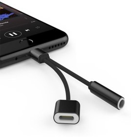 Resim Microcase Iphone Lightning Splitter Şarj Ve Kulaklık Çevirici Model Ikd103 