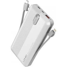 Resim Ldnıo Pl1013 10.000 MAh 3 in 1 Hızlı Şarj Powerbank Siyah 